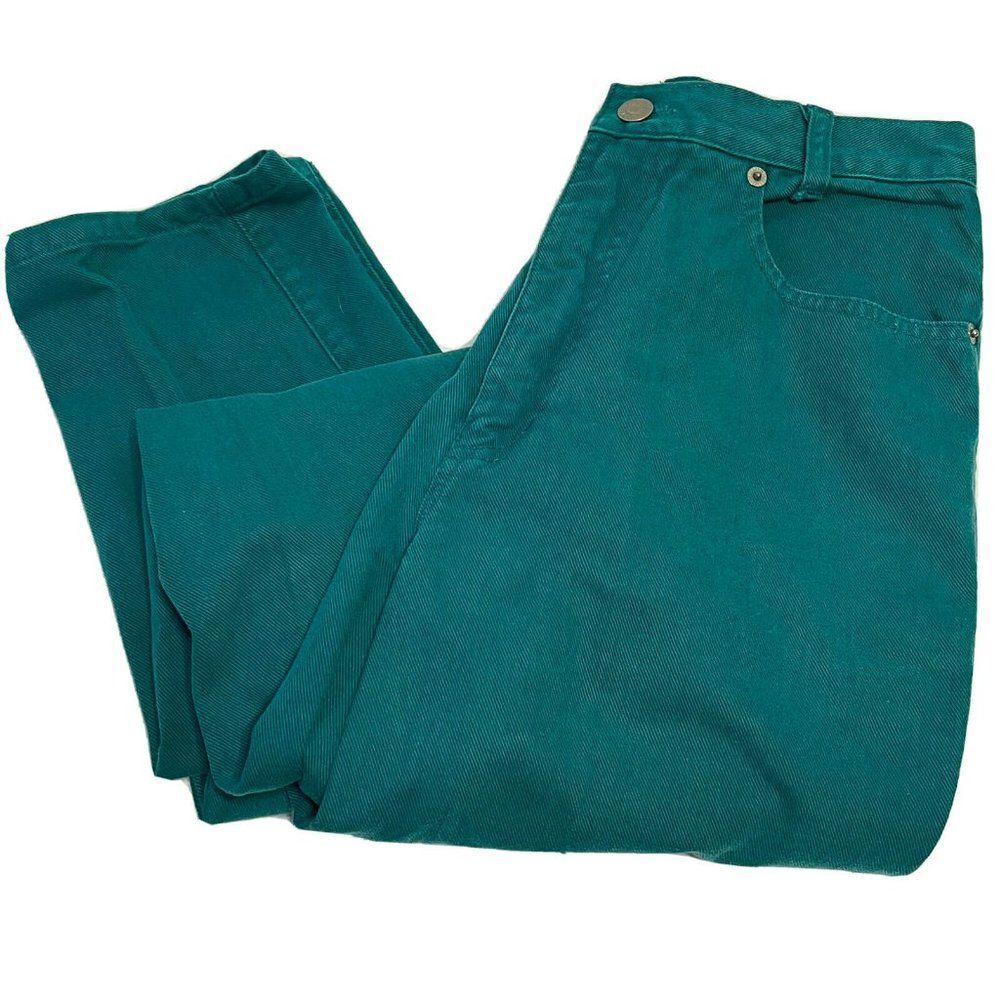 VTG sostanza Womens sz 26mom high waisted tapered jeans 28”L
